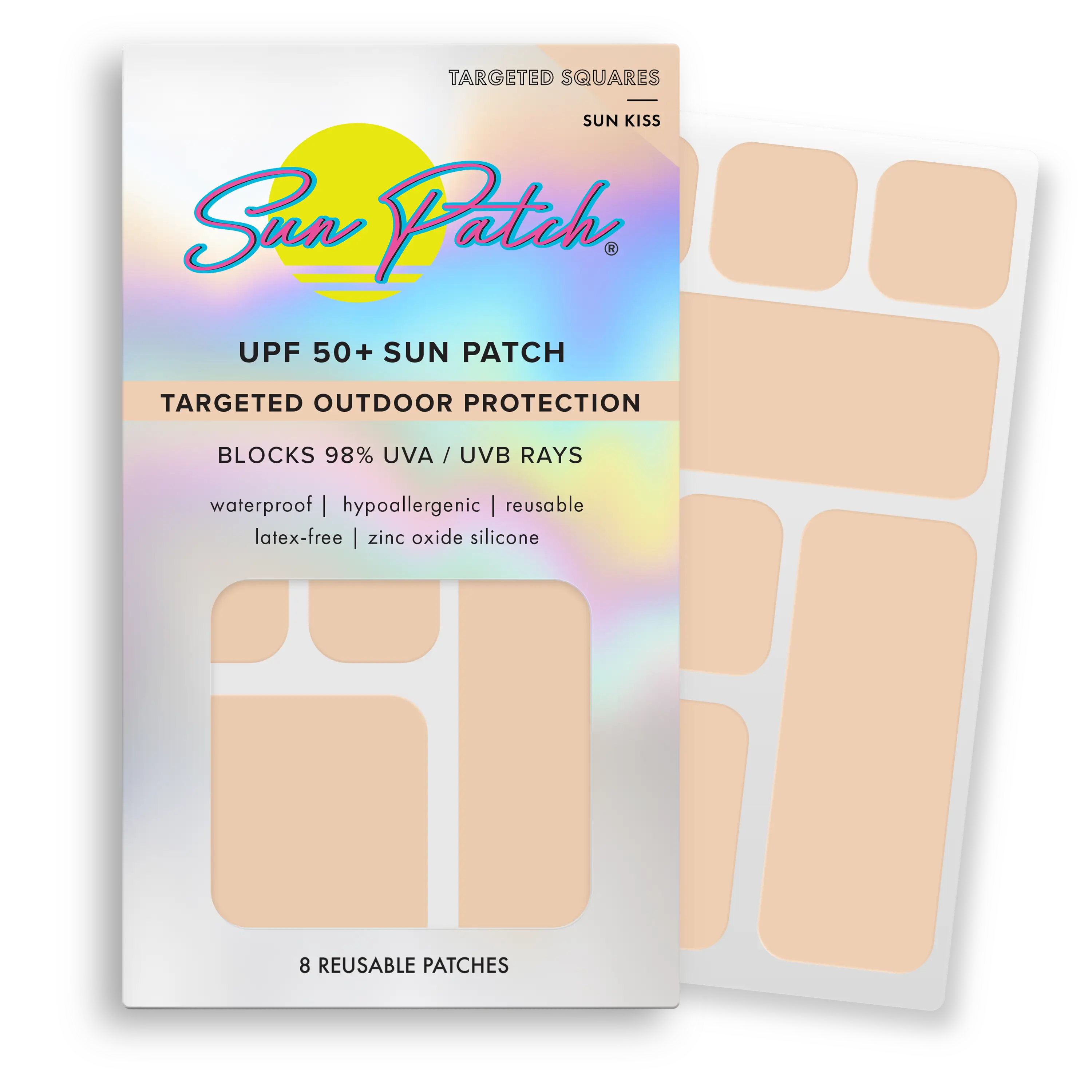 Targeted UV Squares Protection by Sun Patch