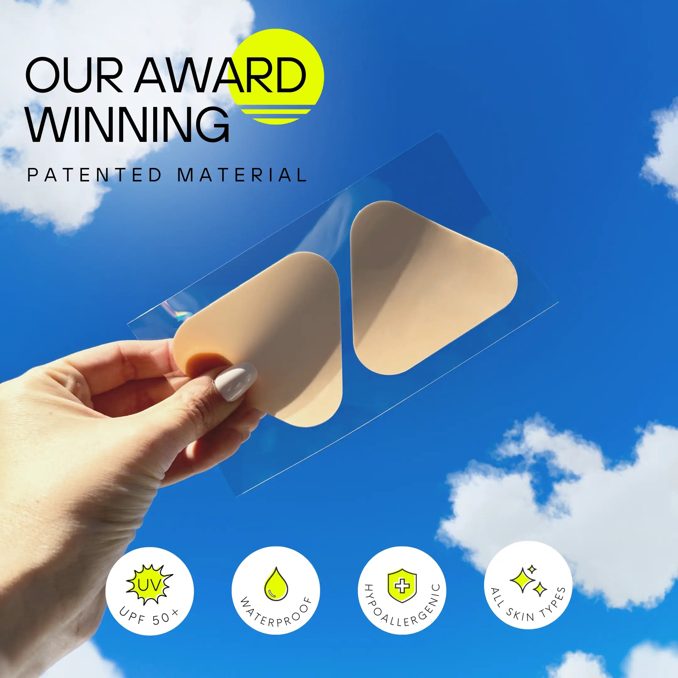 Hand + Cheek UV Protection by Sun Patch