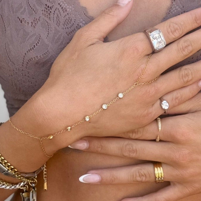 Crystal Hand Chain