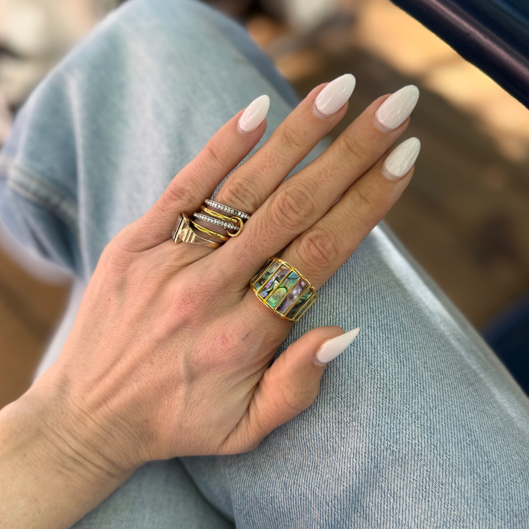 Piano Ring - Abalone