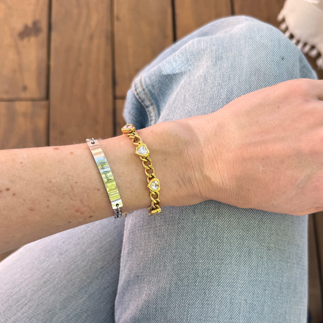 Diamond Heart Bracelet