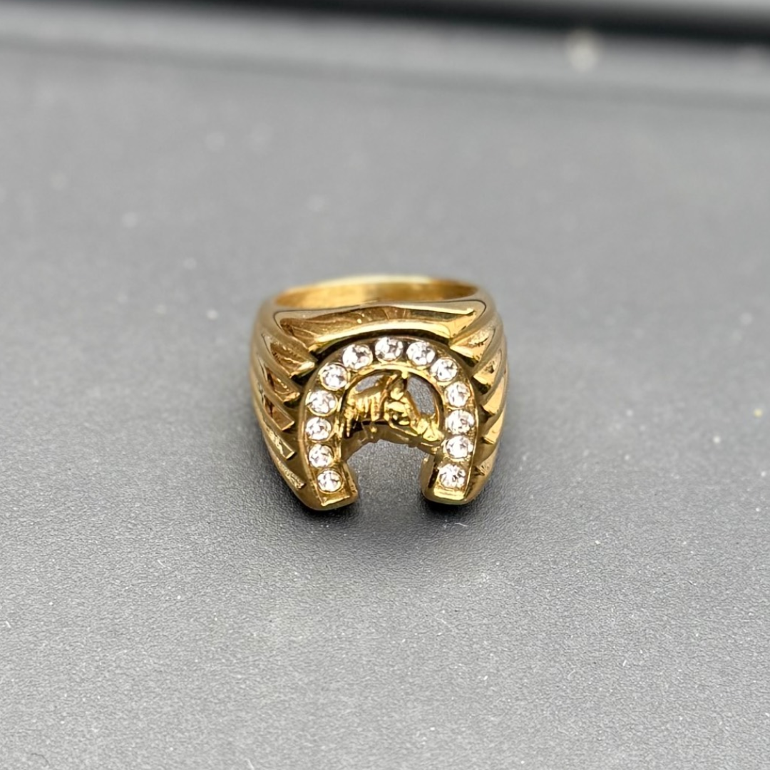 Chunky Horseshoe Ring