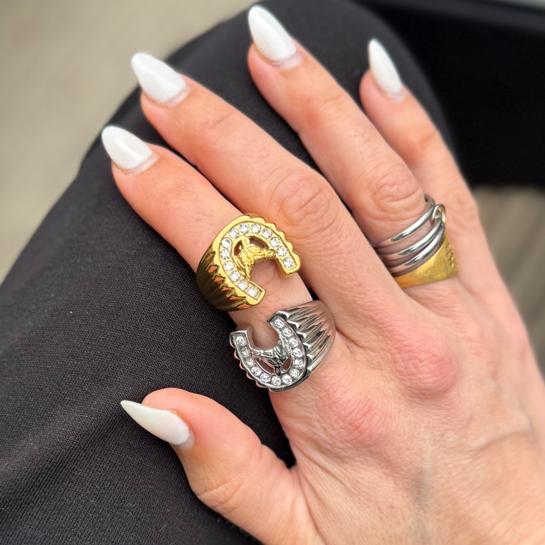 Chunky Horseshoe Ring