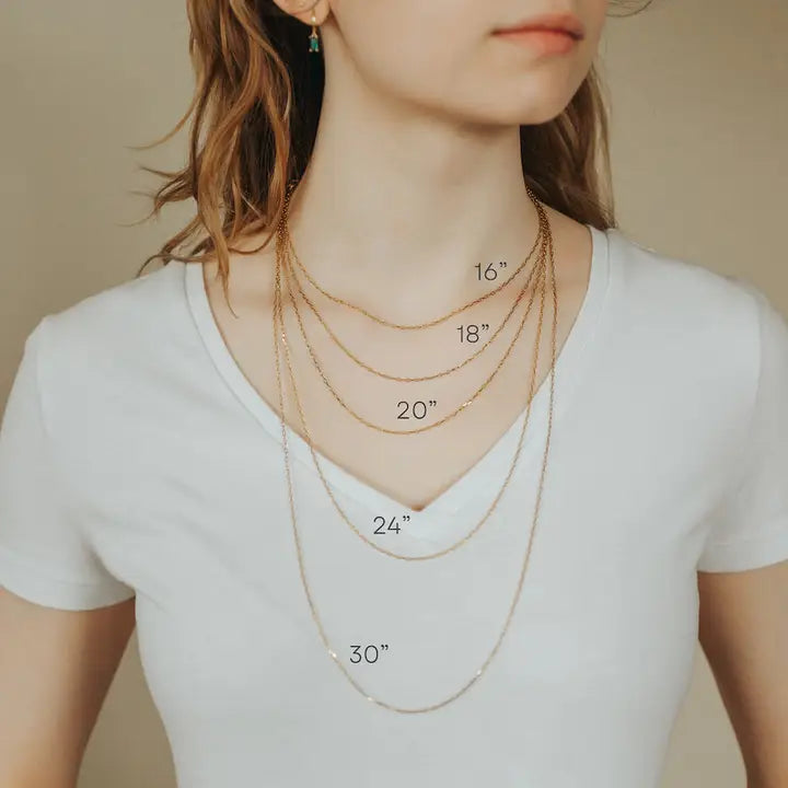Evil Eye Mini Knife Necklace - WHITE Eye