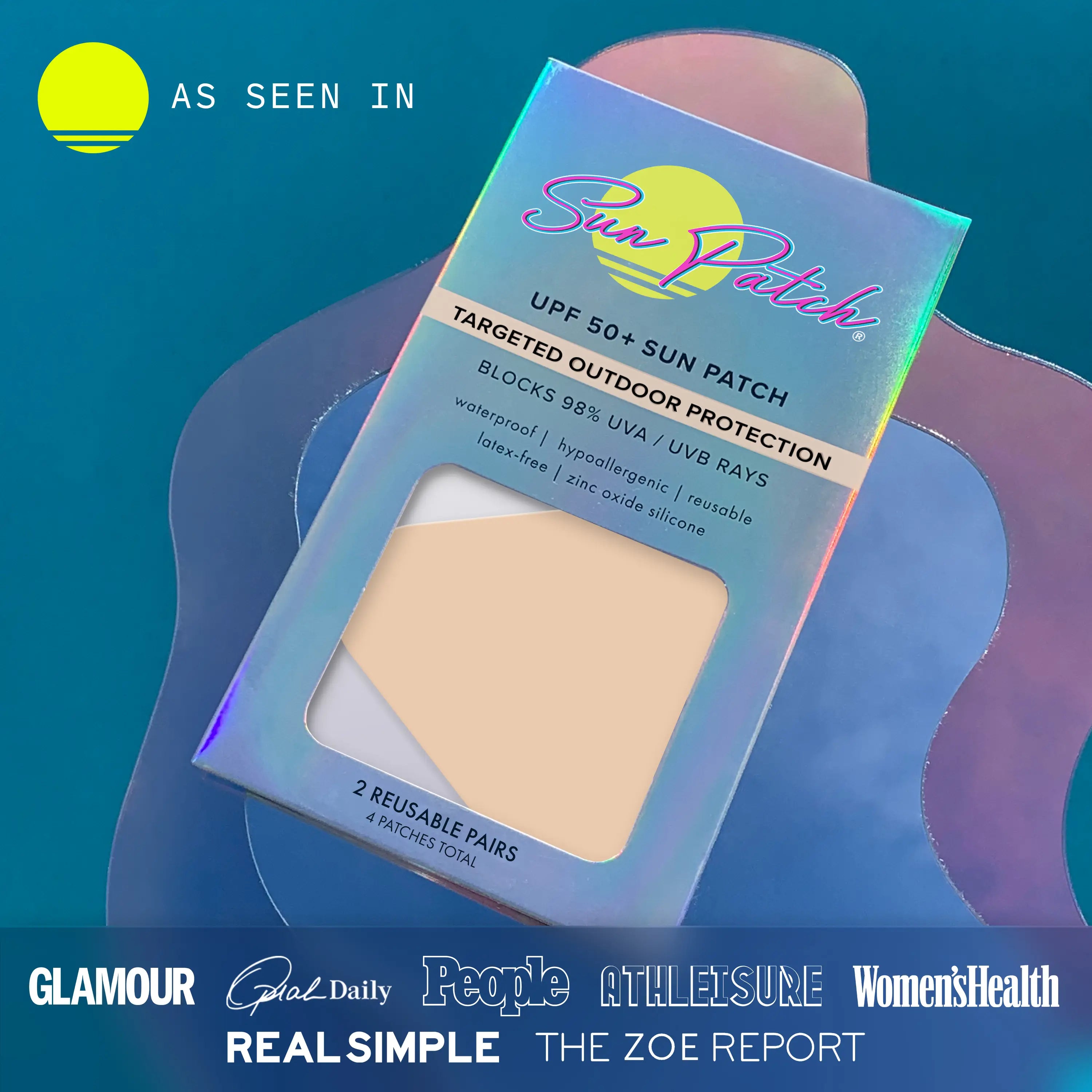 Hand + Cheek UV Protection by Sun Patch