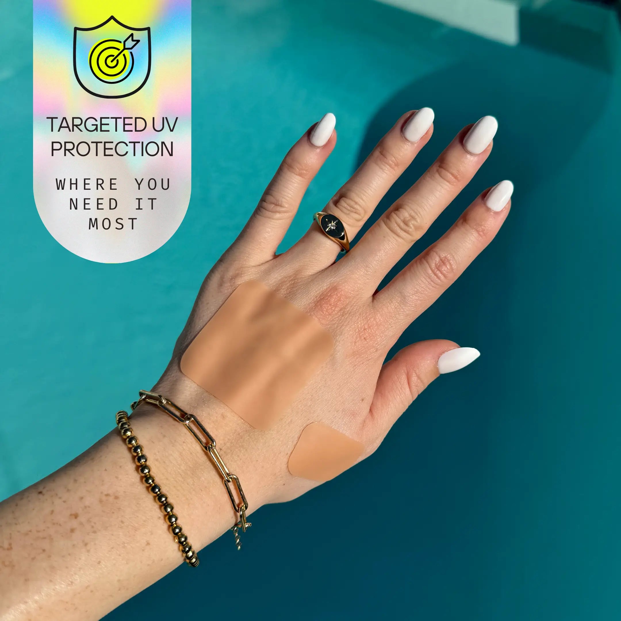 Targeted UV Squares Protection by Sun Patch