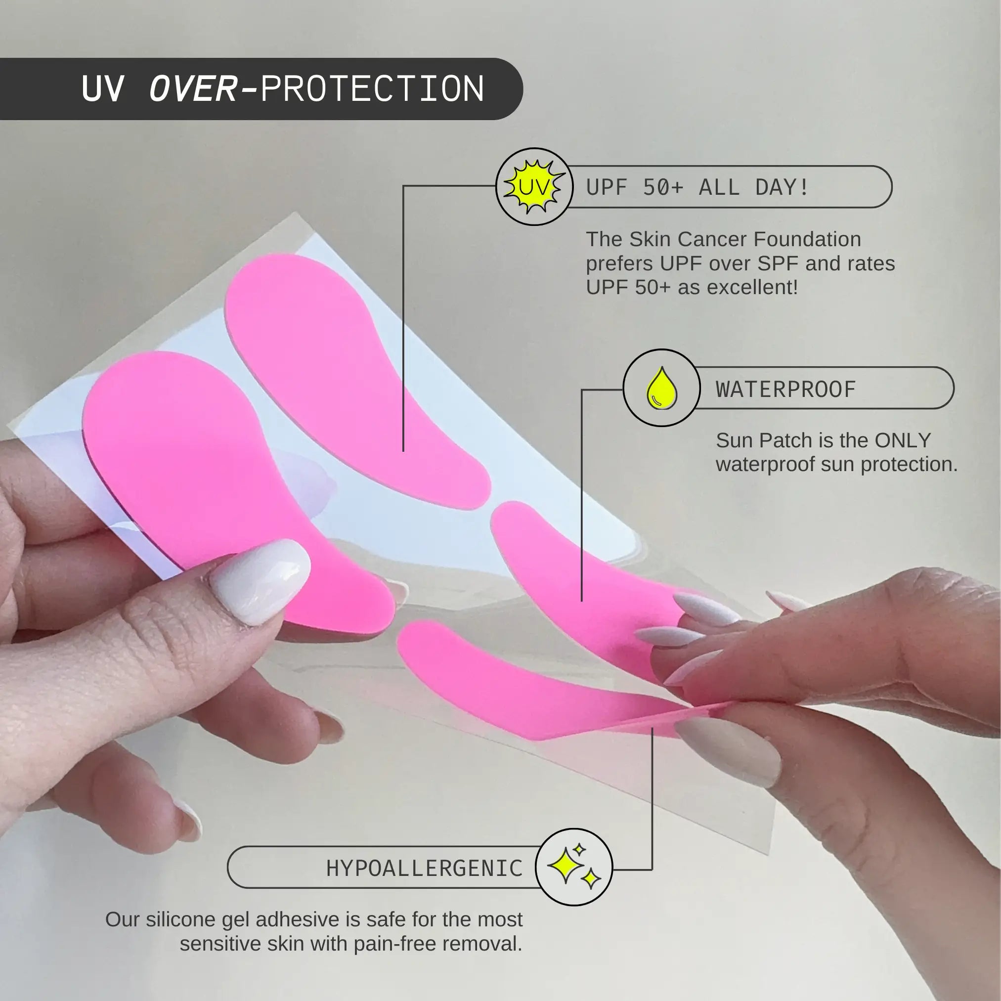 Under-Eye UV Protection by Sun Patch